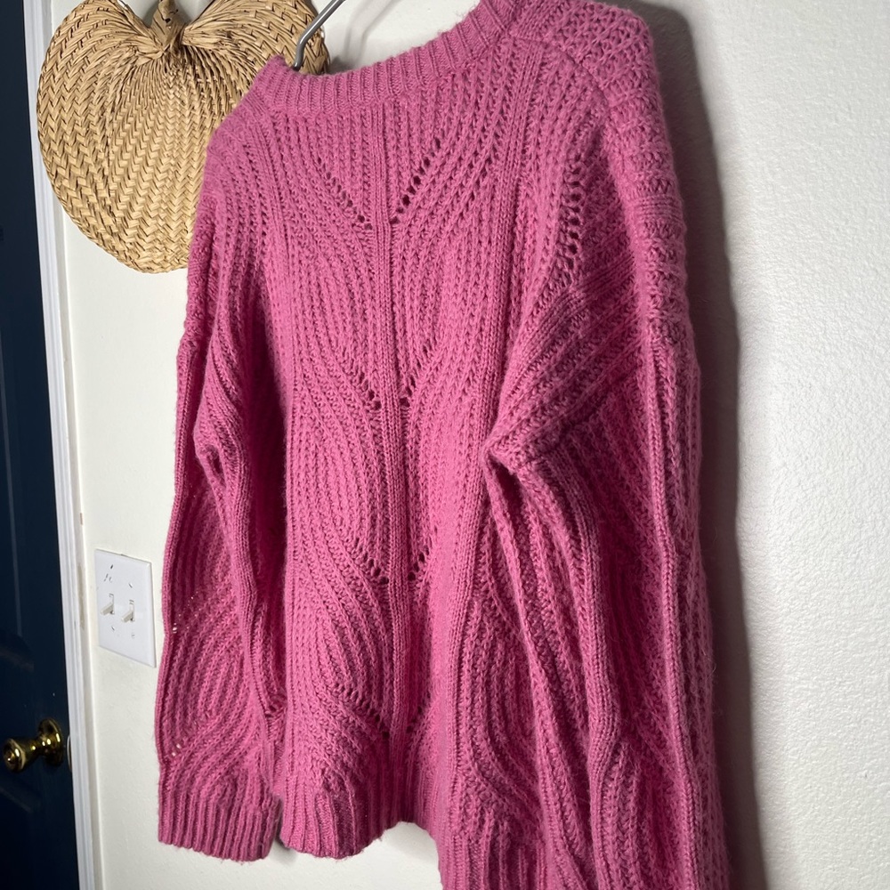 Madewell Pink Sweater - Picture 5 of 7